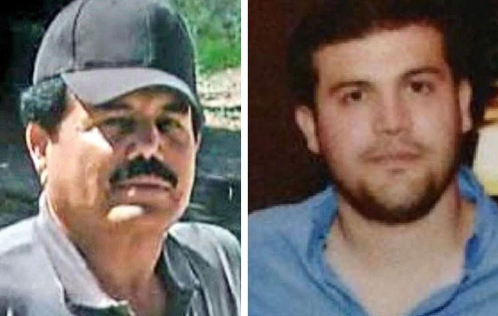 Zambada, a la izquierda, y Joaquín Guzmán López, fueron detenidos el 25 de julio. 