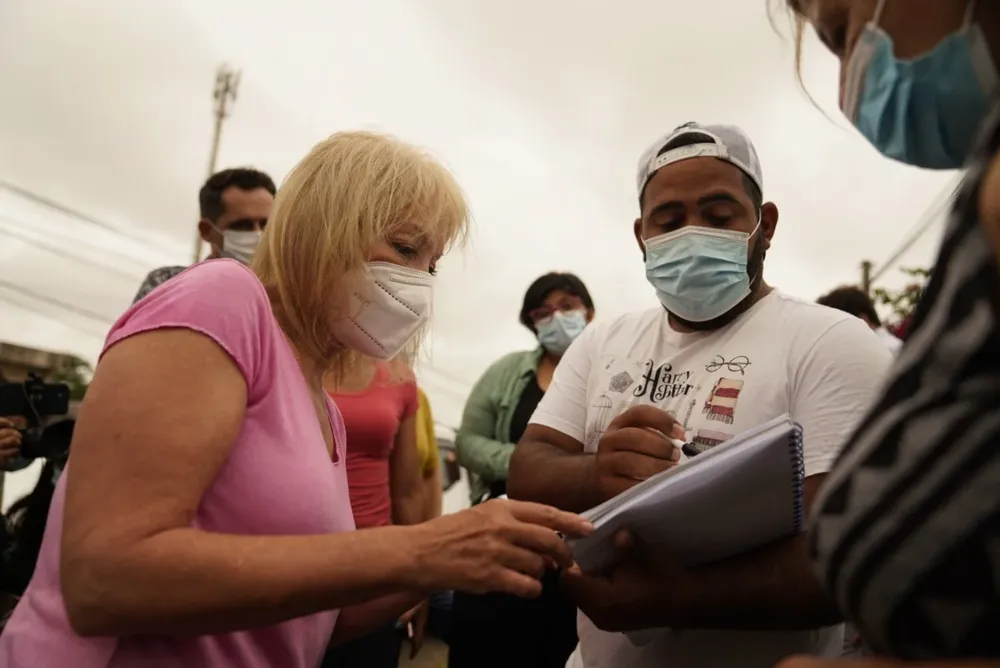 Cosse recorrió el asentamiento Alfonso Lamas