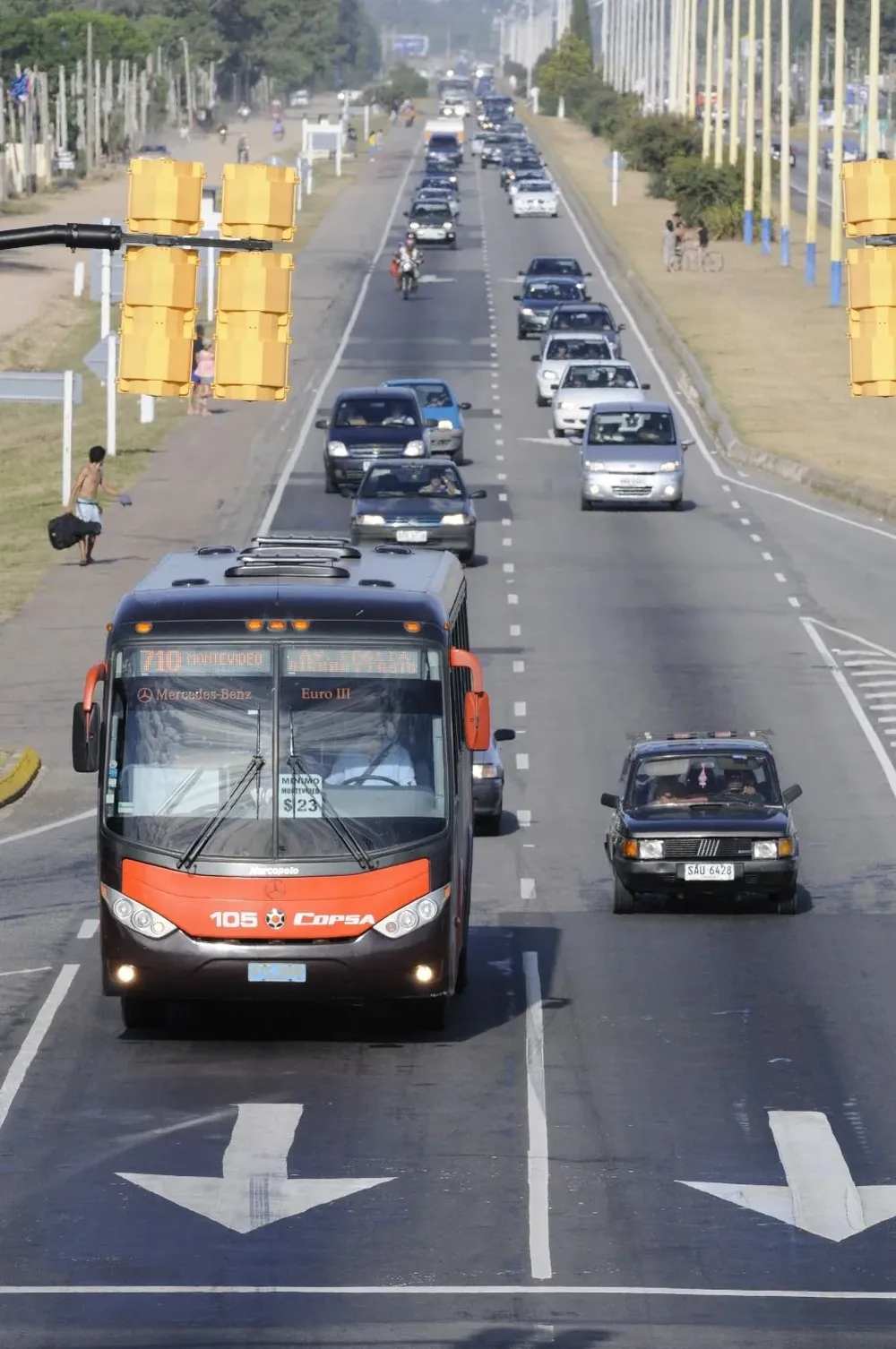 Ruta Interbalnearia. Foto de archivo