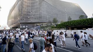 El estadio del Real Madrid, Santiago Bernbéu.