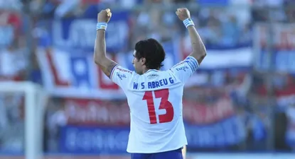 Sebastián Abreu se despidió del Parque Central con gol