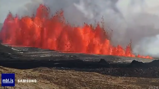 Nuevas erupciones volcánicas en Islandia