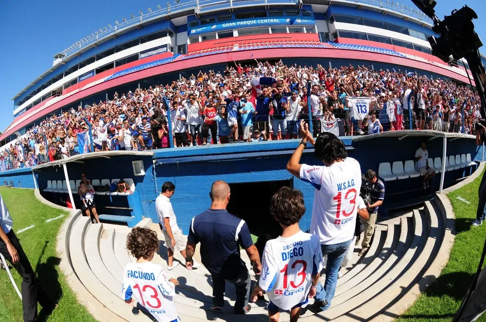 El Loco Abreu en el Gran Parque Central