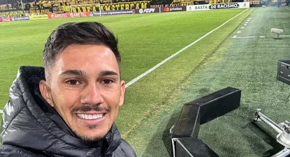 Maximiliano Silvera se llevó la pelota por su hat trick con Peñarol por Copa Libertadores