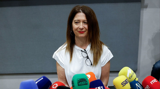 Leire Díez, ex militante del PSOE acusada de tráfico de influencias y cohecho.