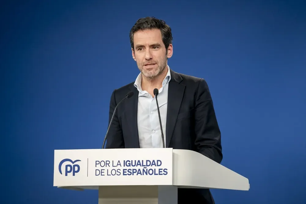 El vicesecretario de Cultura y portavoz del PP, Borja Sémper. (Archivo)