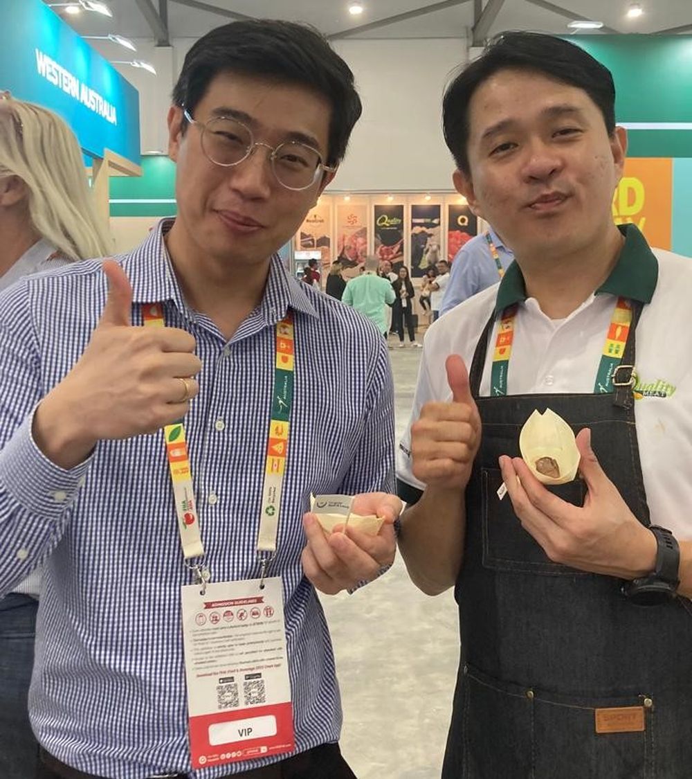 Carne uruguaya: degustaciones de cortes vacunos y ovinos en Singapur.