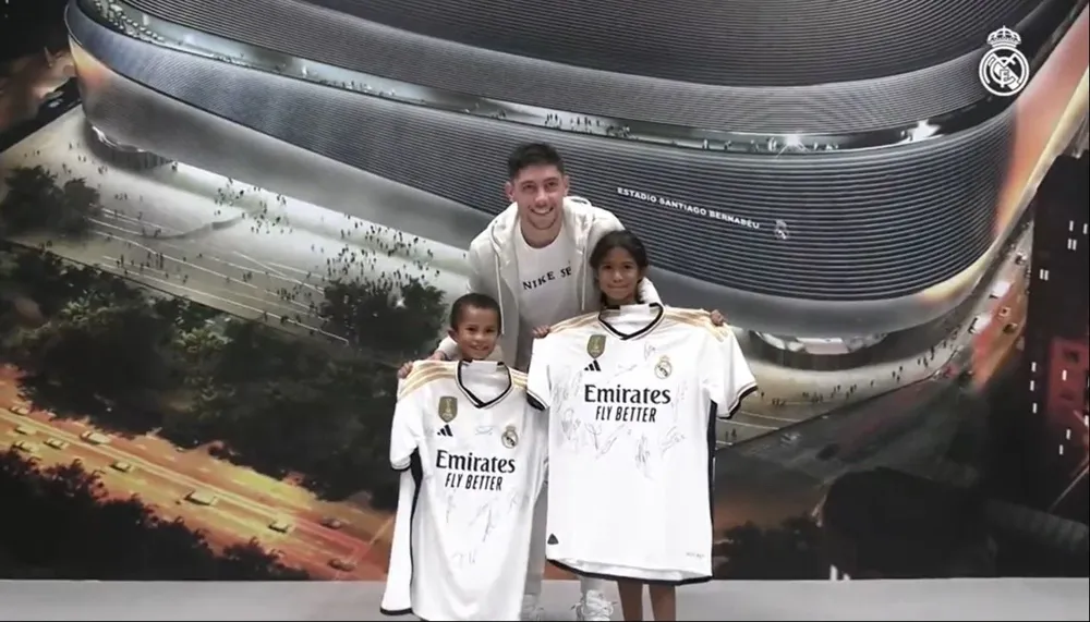 Fede Valverde y el gran gesto de Real Madrid con una niña que sufrió insultos racistas en el derbi contra el Atlético