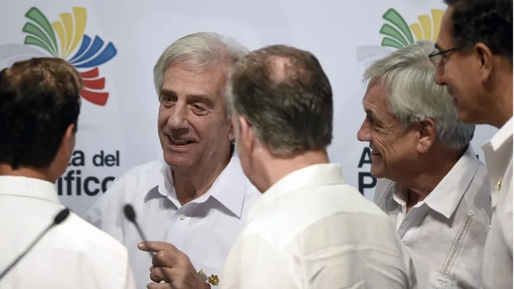 Puerto Vallarta, México, fue escenario del primer encuentro de presidentes de la Alianza del Pacifico y el Mercosur.