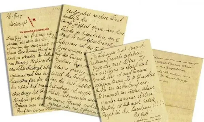 La carta fue enviada a su hermana el día 28 de marzo del año 1933
