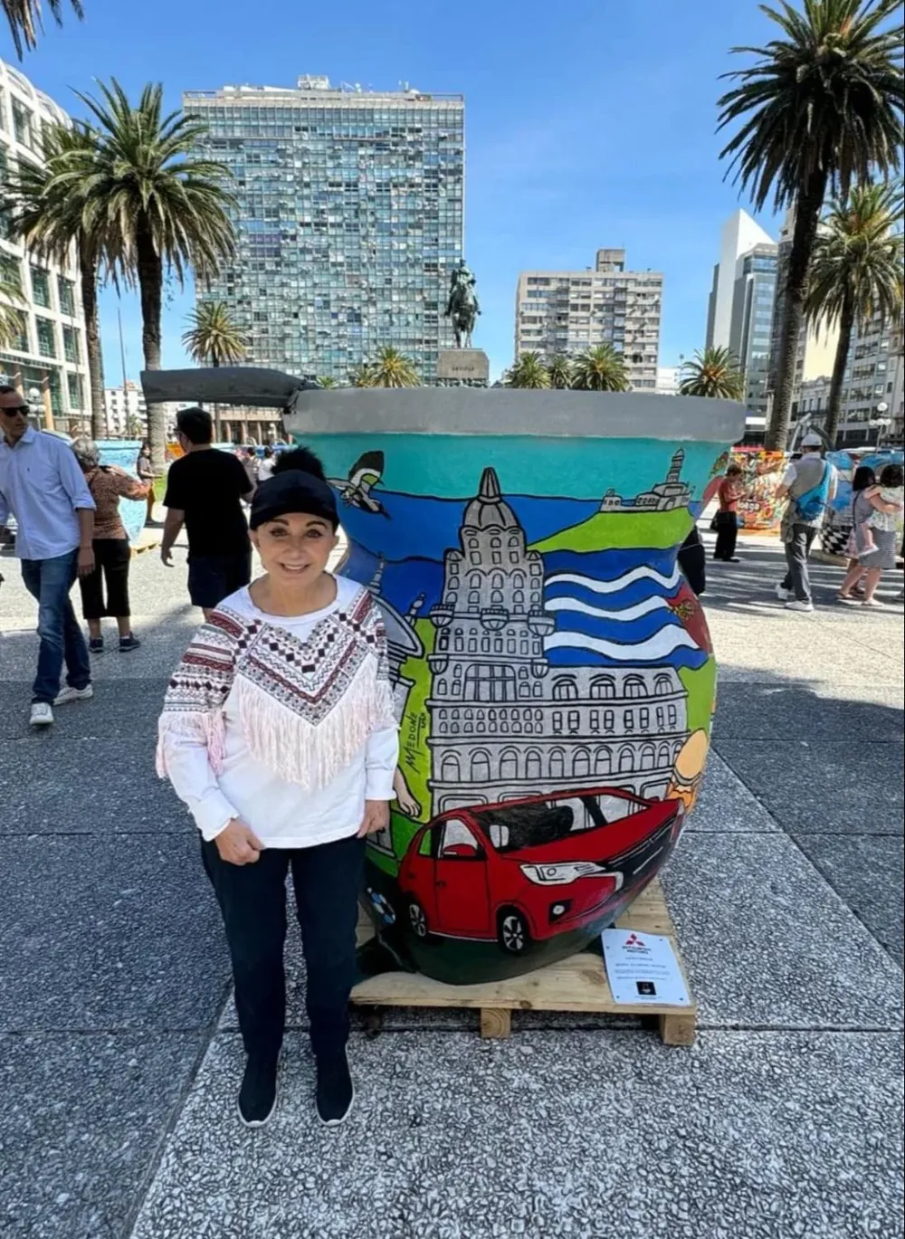 María Antonieta de las Nieves en Montevideo