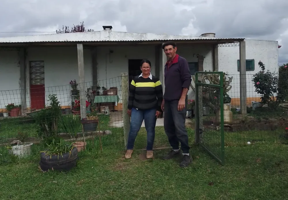 El predio productivo está cerca del pueblo Arévalo.