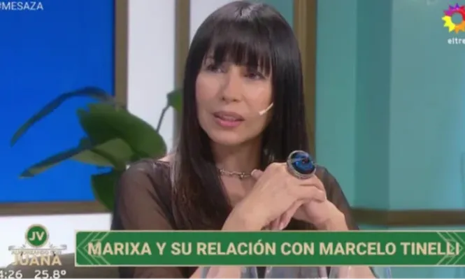 Marixa Balli incómoda cuando le preguntaron si volvería con Tinelli en plena crisis con Milett Figueroa