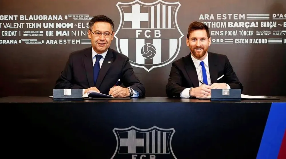 Bartomeu y Messi