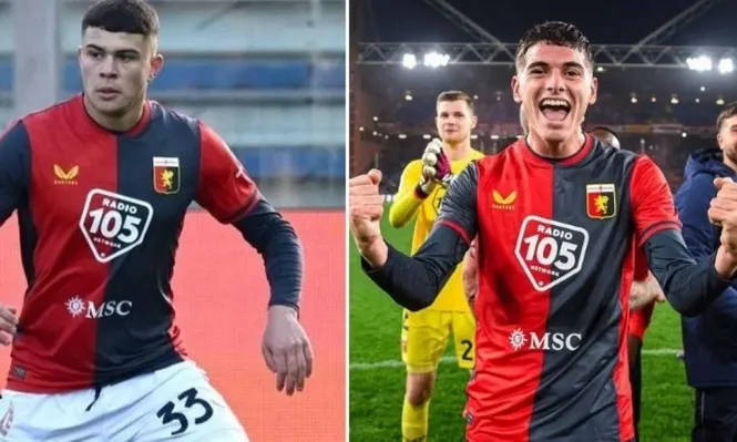 Alan Matturro jugará la final con la celeste ante un compañero de Genoa, su equipo en Italia