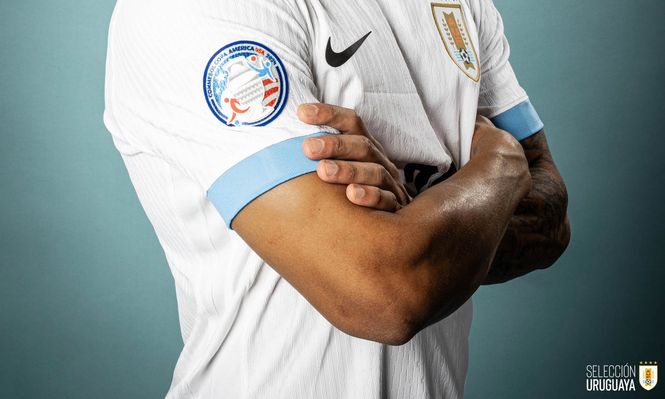 Nueva camiseta de la selección uruguaya para la Copa América