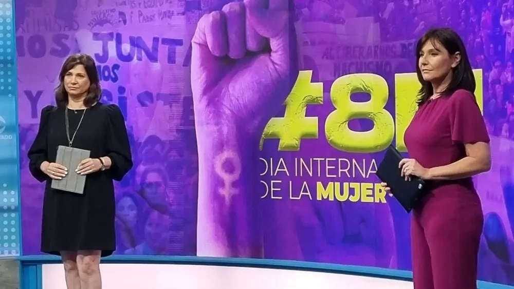 Blanca Rodríguez y Claudia García al frente de Subrayado el Día de la Mujer