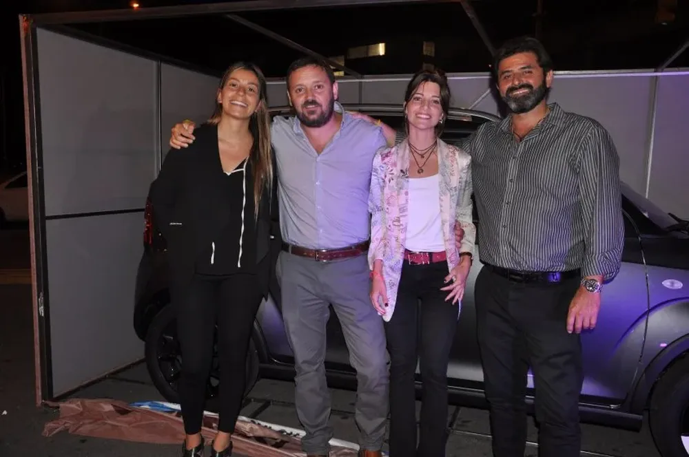 Florencia Castro, Alejandro Elías, Lucía Queijeiro y Roberto Etchegoimberry