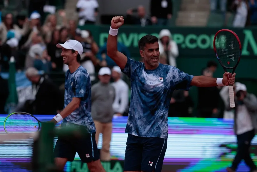 Argentina ganó en la Copa Davis