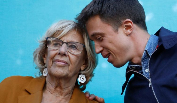 Manuela Carmena e Iñigo Errejón