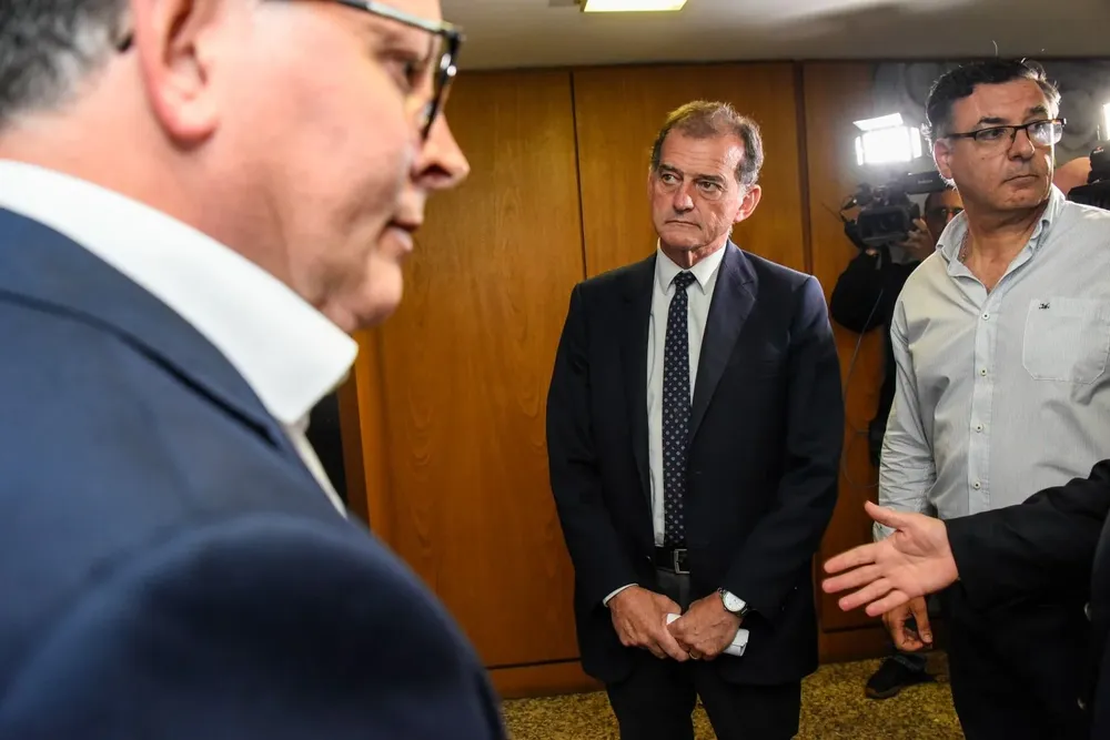 Archivo, diputado Álvaro Perrone y senador Guido Manini Ríos