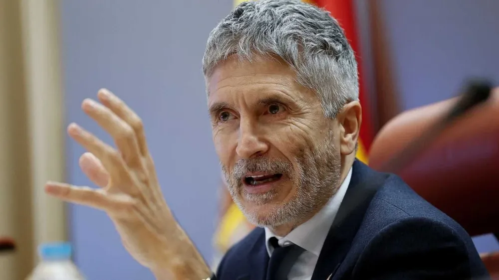 El ministro del Interior en funciones de España, Fernando Grande-Marlaska.