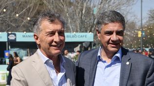 Jorge Macri y Mauricio Macri coincidieron en la feria Sabor a Buenos Aires, la feria que celebra la gastronomía porteña