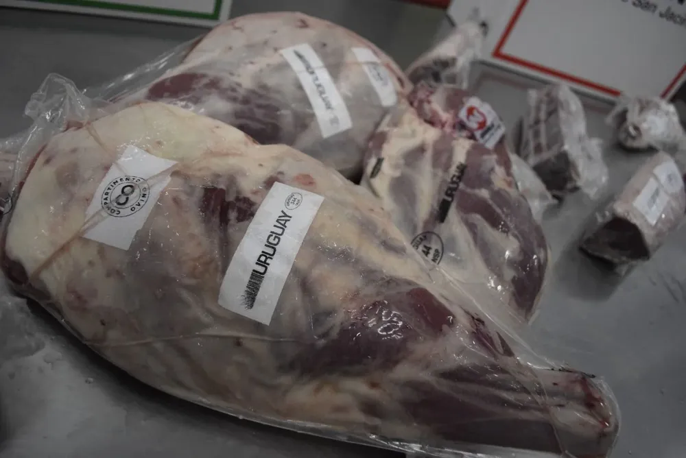 Carne ovina de exportación.