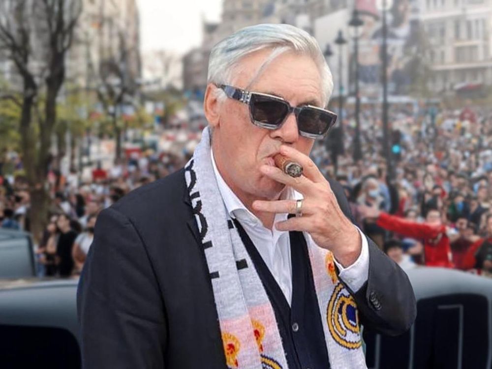 Carlo Ancelotti, el DT más ganador del Real Madrid.