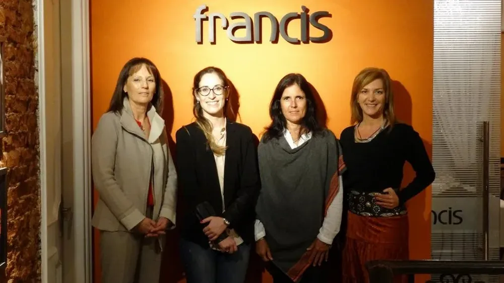 Mercedes Castilla, Mariel Latarowski, Virginia García y Patricia Chabot