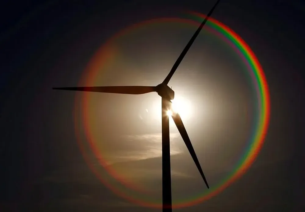 EUA- Instalaciones de energía eólica del proyecto Smoky Hills Wind Project, en Kansas