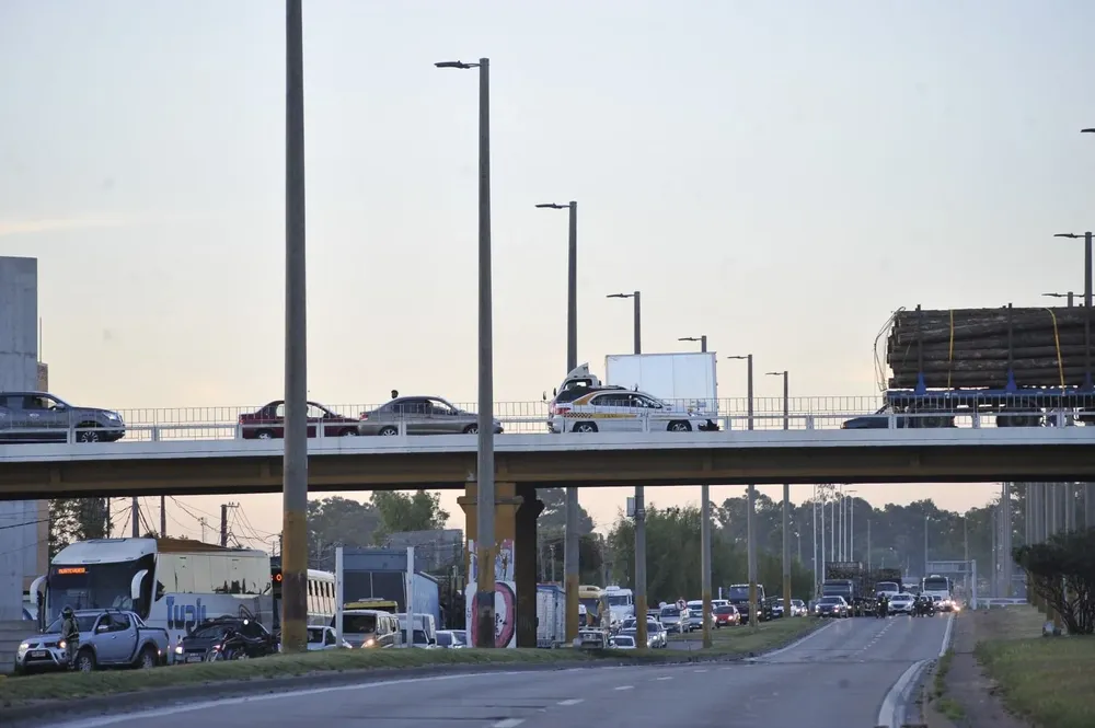 Accesos de Montevideo. (Archivo)