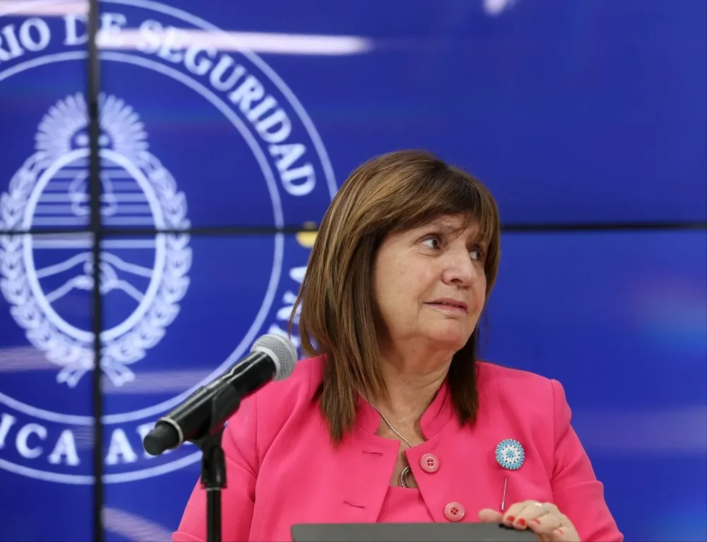 Patricia Bullrich, ministra de Seguridad