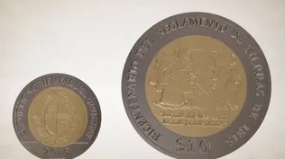 A partir de hoy circula la nueva moneda de $ 10