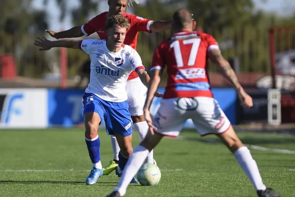 Joaquín Sosa tuvo un gran debut con la camiseta de Nacional en la final ante Rentistas