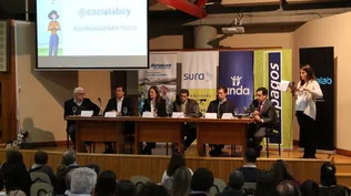 El panel que debatió sobre las oportunidades de emprender en educación financiera