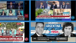 El rating del debate presidencial argentino