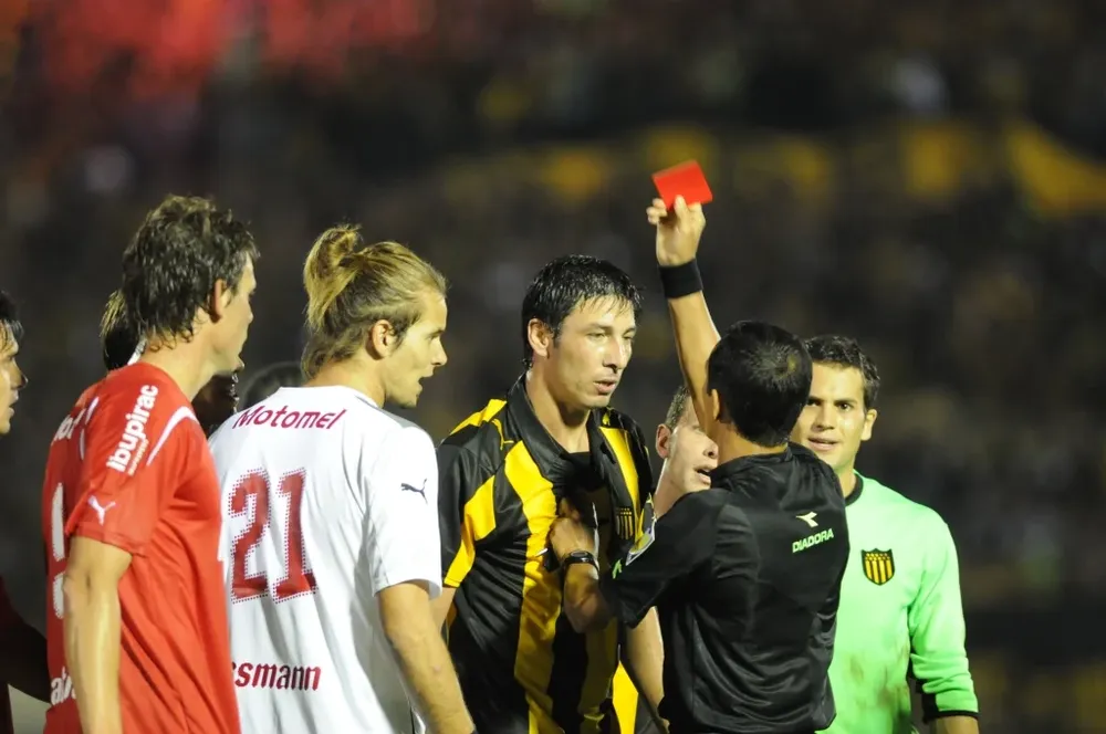 La expulsión ante Independiente