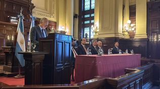 Marcelo Mindlin, presidente del Museo del Holocausto, agradeció al máximo tribunal y a sus miembros por la firma del convenio de cooperación.