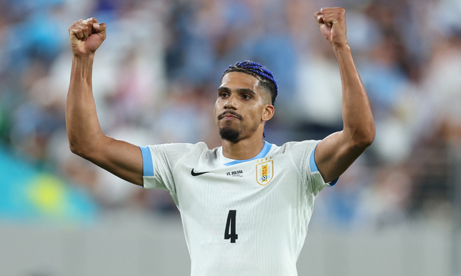 El futbolista uruguayo del Barcelona, Ronald Araujo.