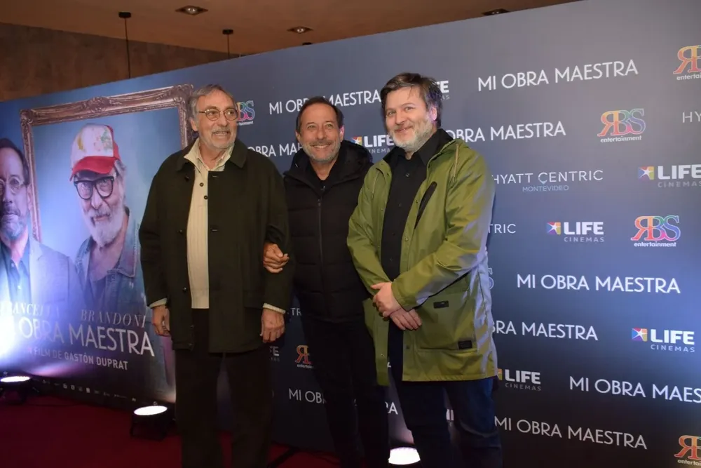 Luis Brandoni, Guillermo Francella y Gastón Duprat