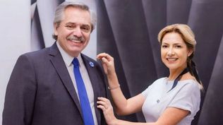Alberto Fernández y Fabiola Yáñez. Ella lo denunció por violencia de género.