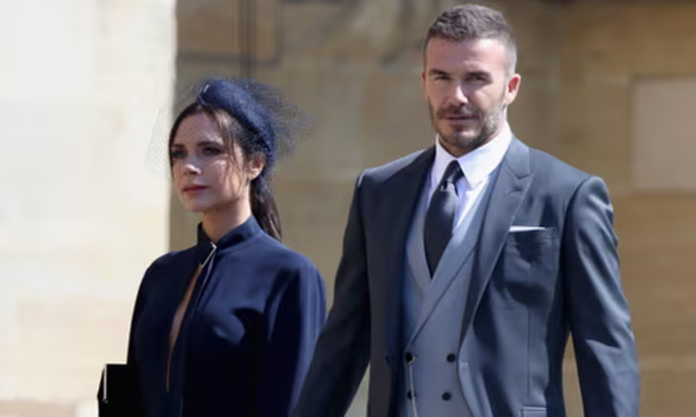 Victoria y David Beckham