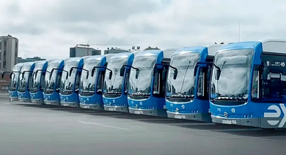 BYD provee autobuses a la EMT de Madrid.EXPANSION