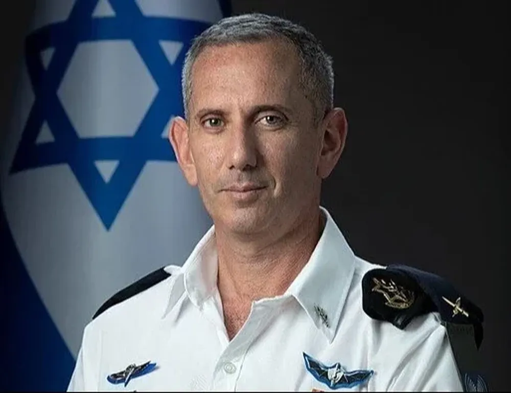 el portavoz del Ejército israelí, Daniel Hagari.