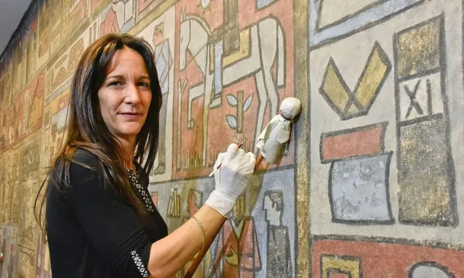 Claudia Frigerio, la restauradora del patrimonio cultural de la ciudad