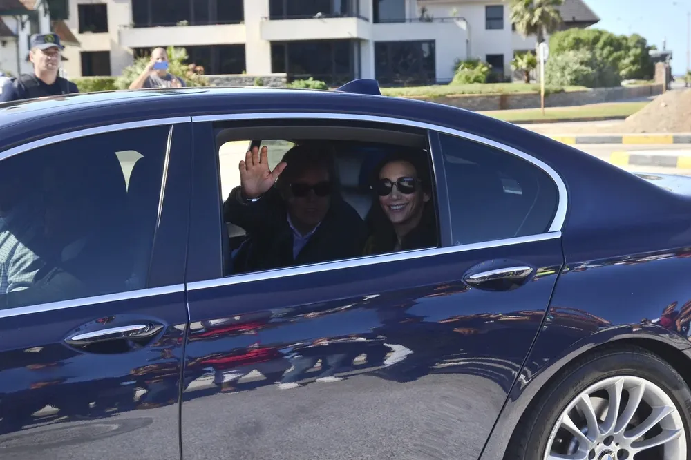 McCartney, a su llegada al Sofitel