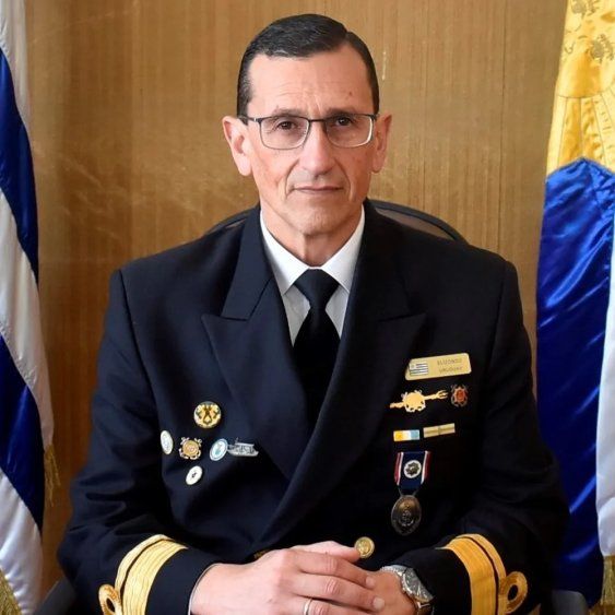 José Luis Elizondo, comandante en jefe de la Armada
