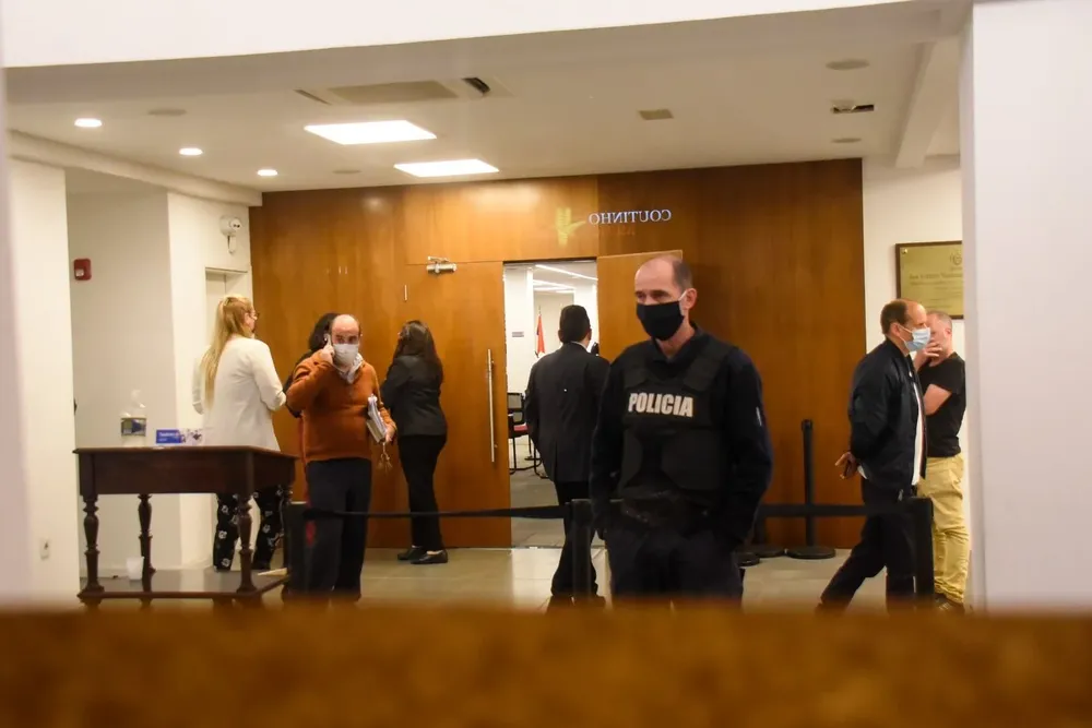 Las audiencias comenzaron este lunes en el Palacio de los Tribunales, en el Centro de Montevideo