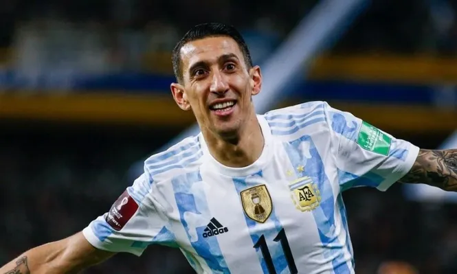 Ángel Di María de la selección de Argentina en la Copa América 2024